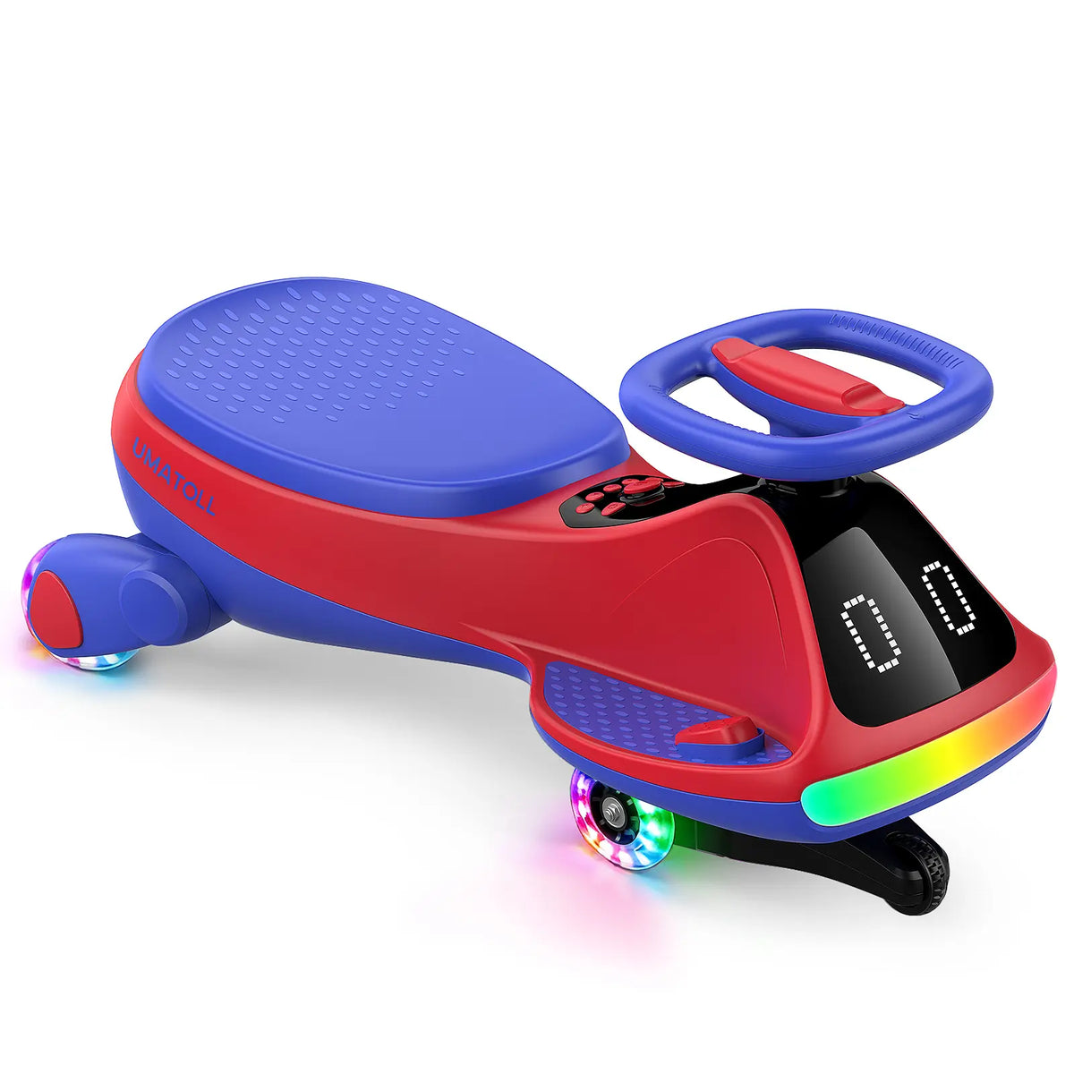 Electric Wiggle Car with LED Lights