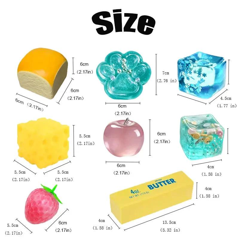 Squishy Sensory Toy Set
