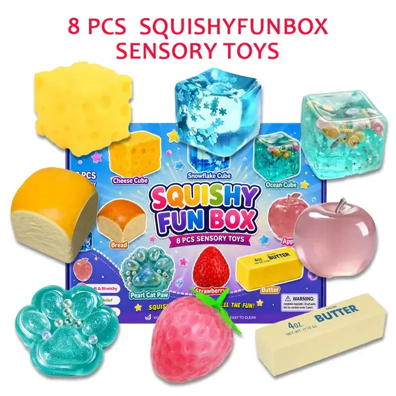 Squishy Sensory Toy Set
