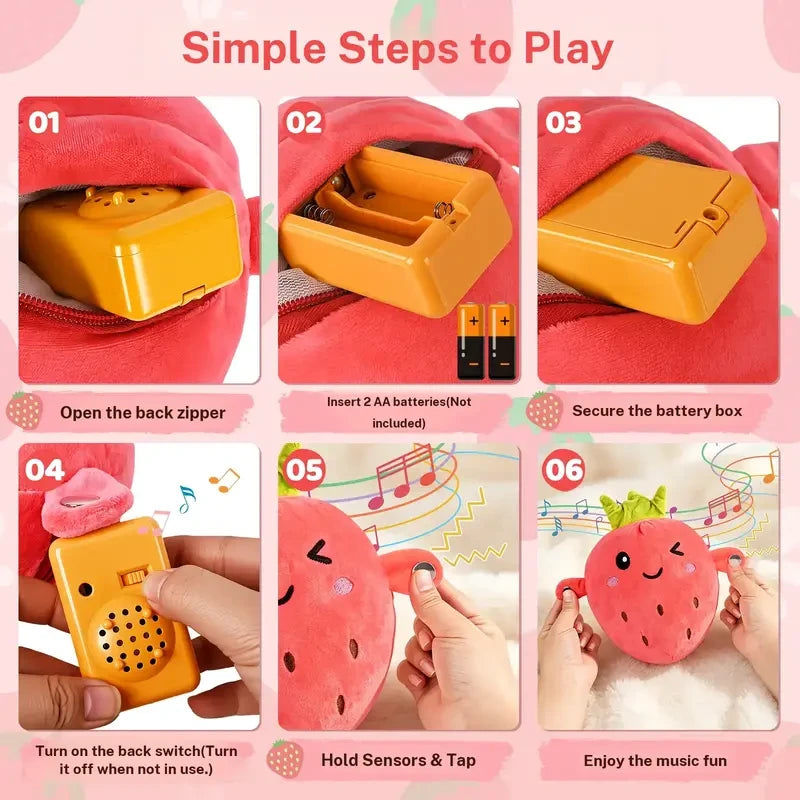 SnugPlay Interactive Music Plush Toy Set