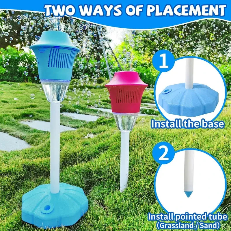 Light Up Bubble Machine