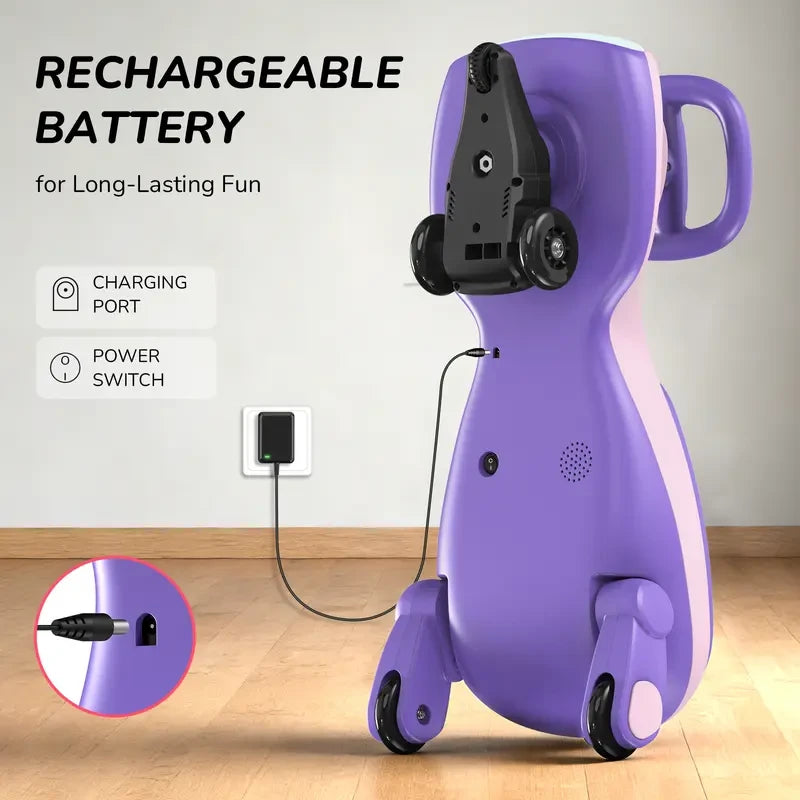 Electric Wiggle Car with LED Lights