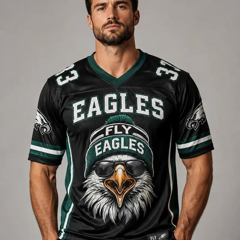 Custom Eagles Football Jersey