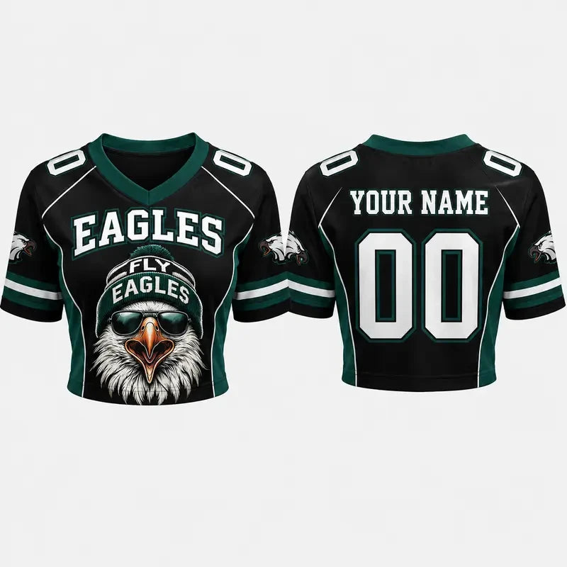 Custom Eagles Football Jersey
