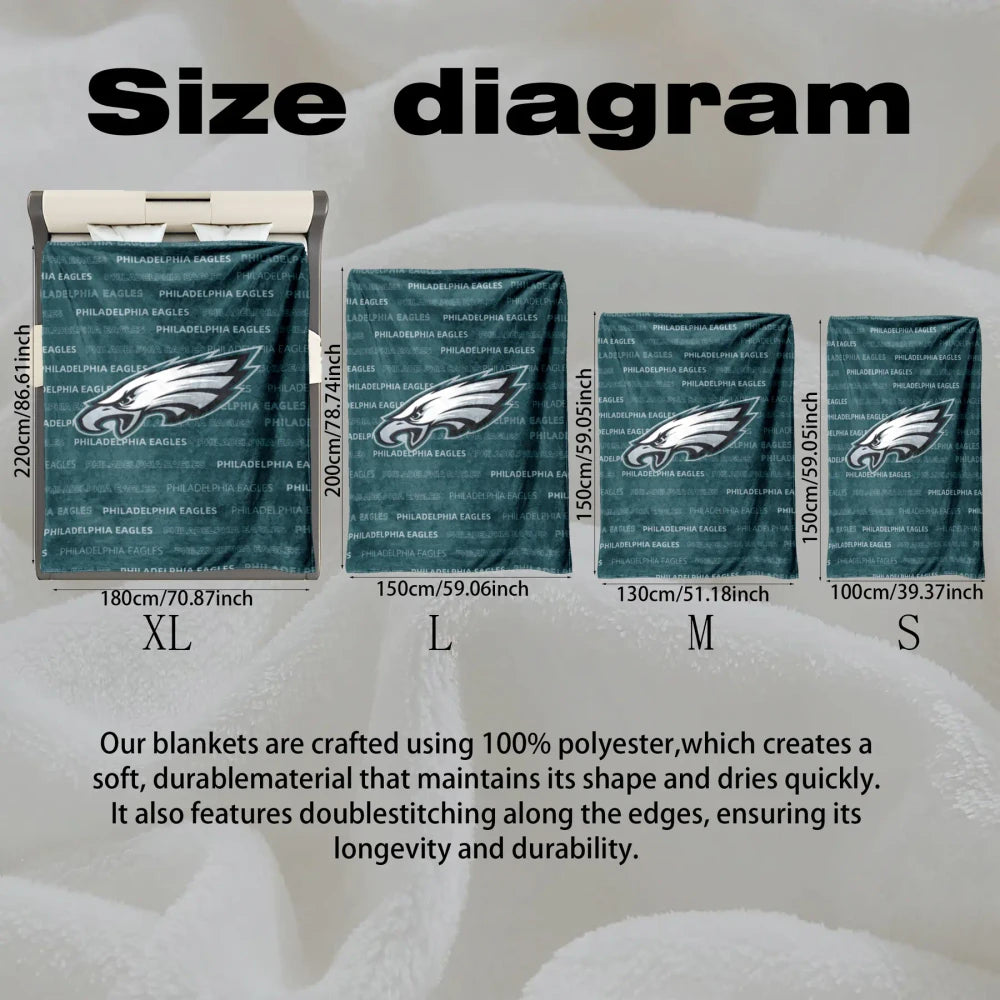 Philadelphia Eagles Flannel Blanket