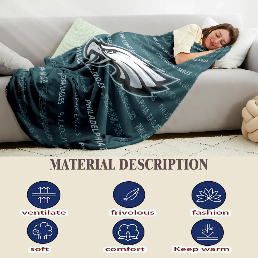 Philadelphia Eagles Flannel Blanket