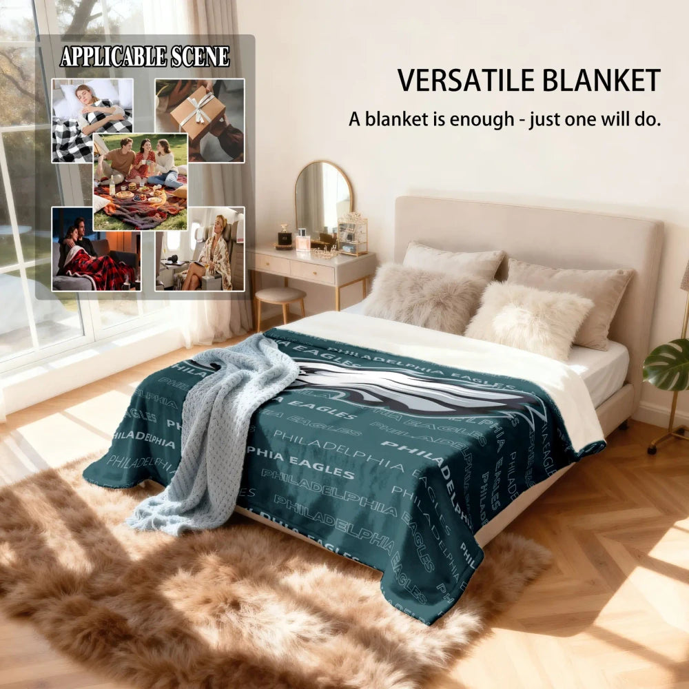 Philadelphia Eagles Flannel Blanket