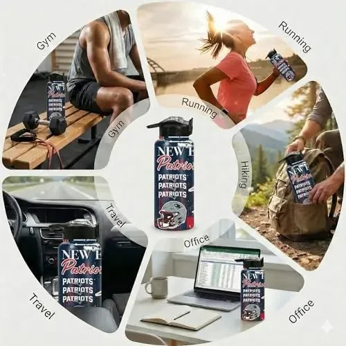 NFL Stainless Steel Water Bottle