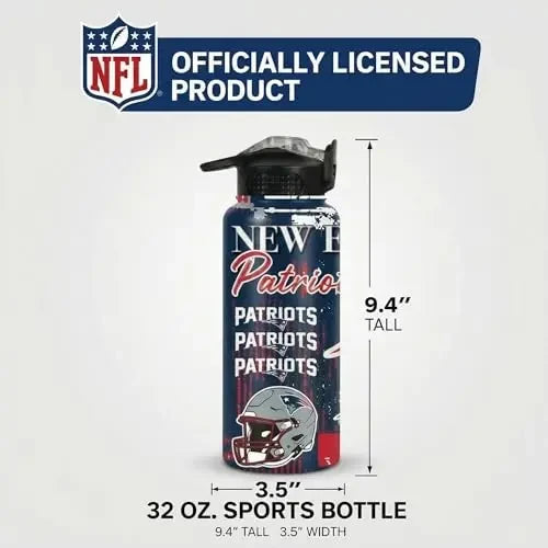 NFL Stainless Steel Water Bottle