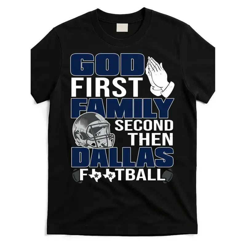 Dallas Football Fan Cotton Tee