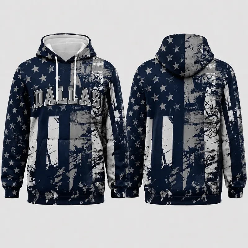 US Flag Football Team Hoodie