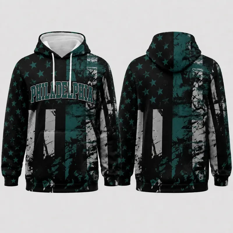 US Flag Football Team Hoodie