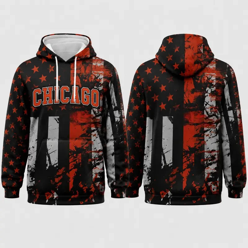 US Flag Football Team Hoodie