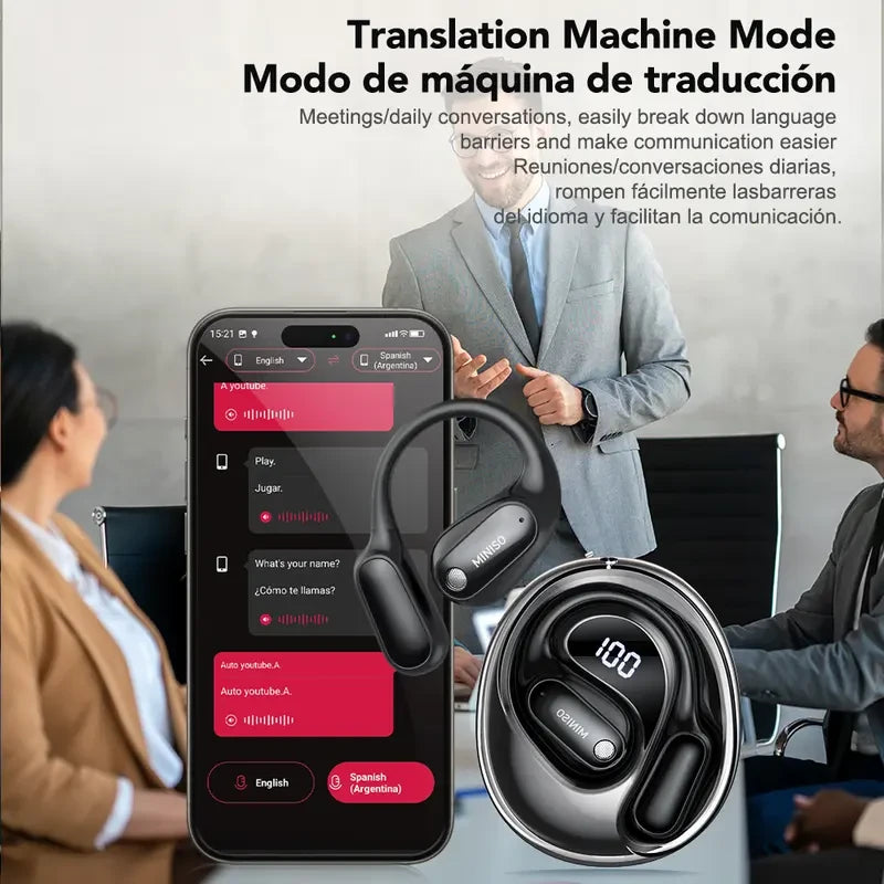 MINISO MS190 AI Translation Wireless Earbuds