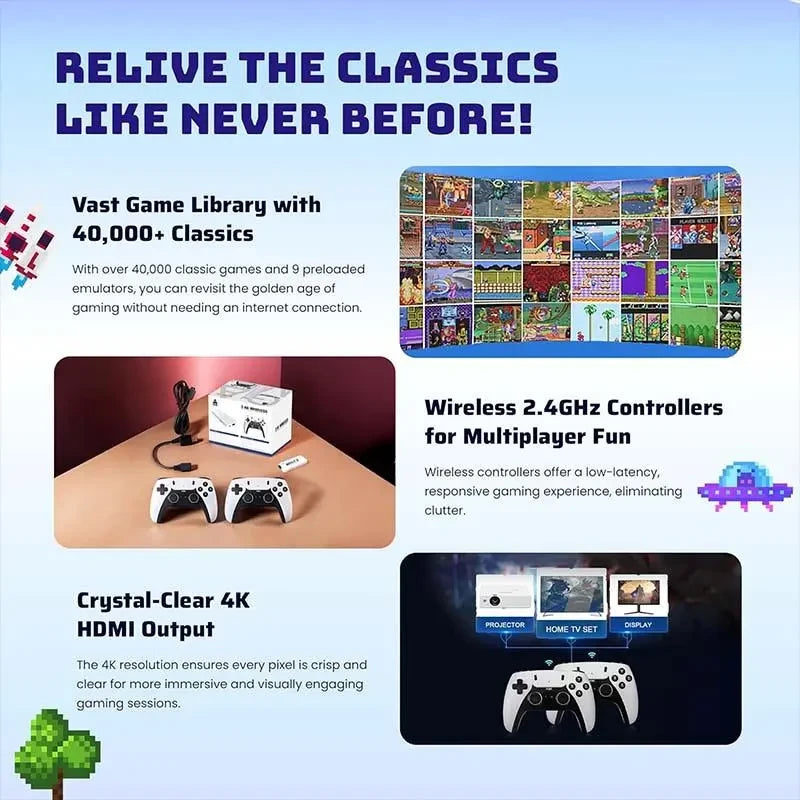 Retro Game Stick Console