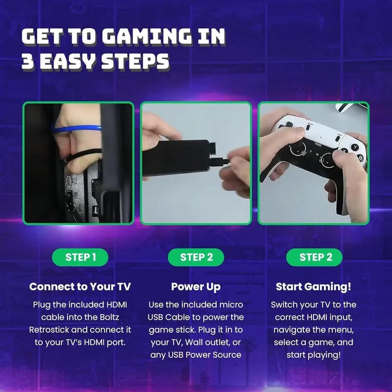 Retro Game Stick Console