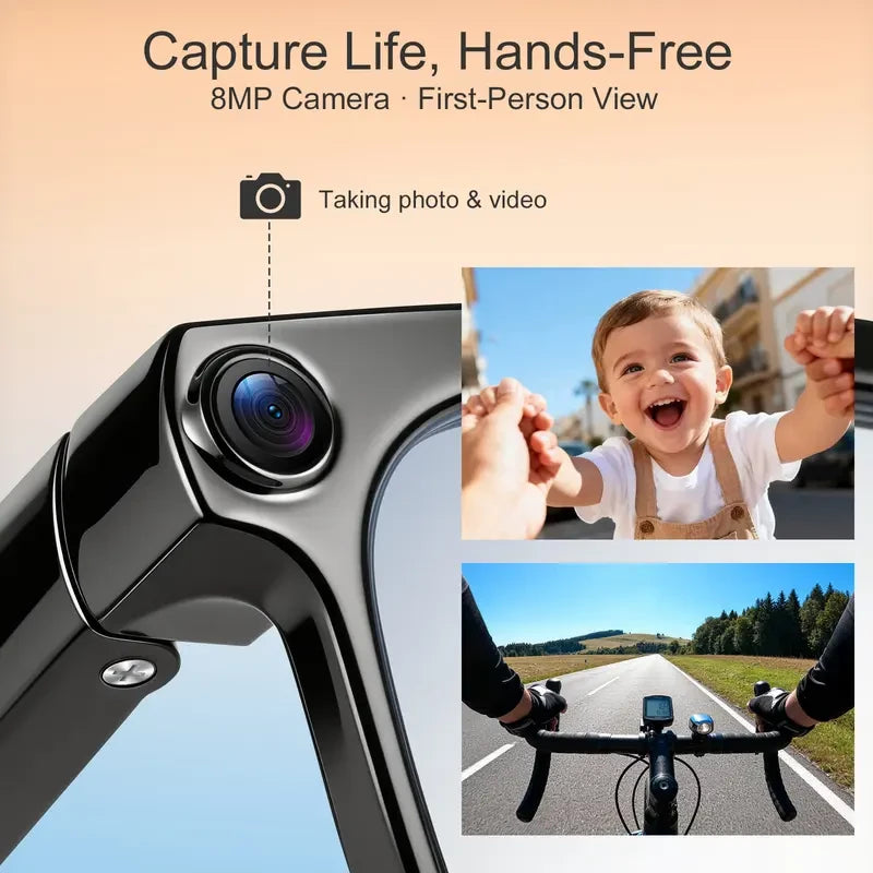 Smart AI Camera Glasses