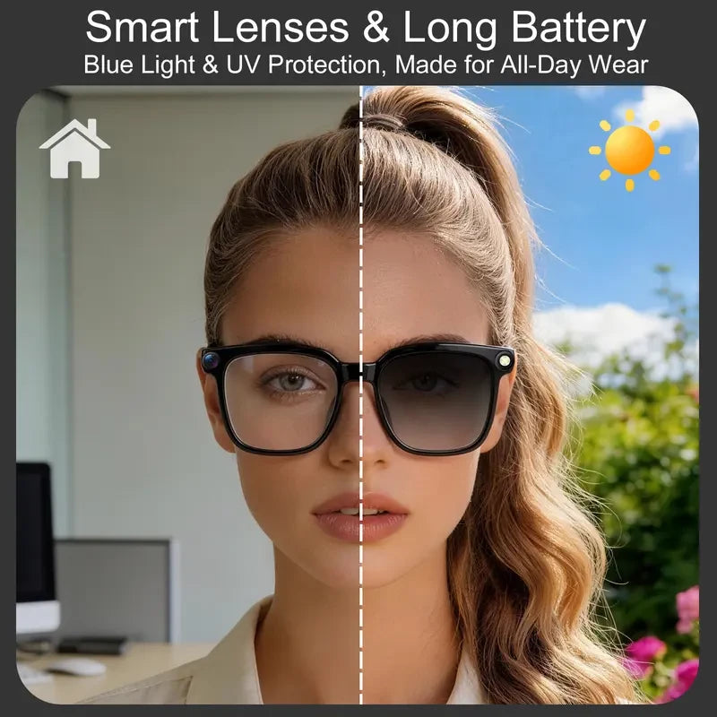 Smart AI Camera Glasses