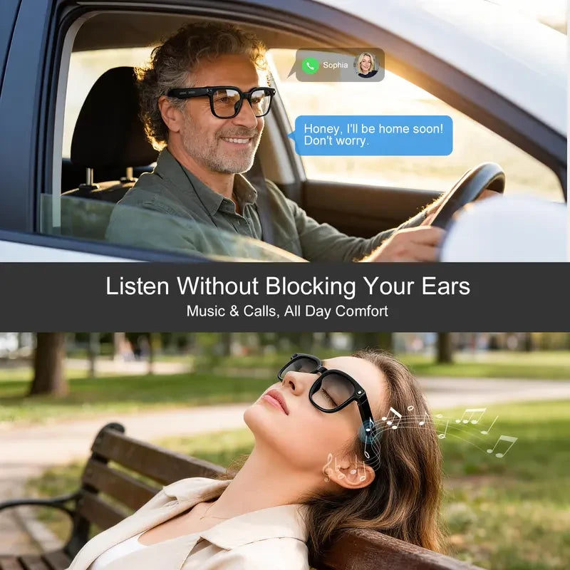 Smart AI Camera Glasses