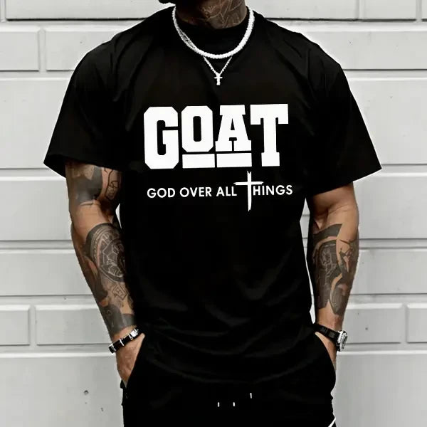 Mens Cotton Graphic T-Shirt