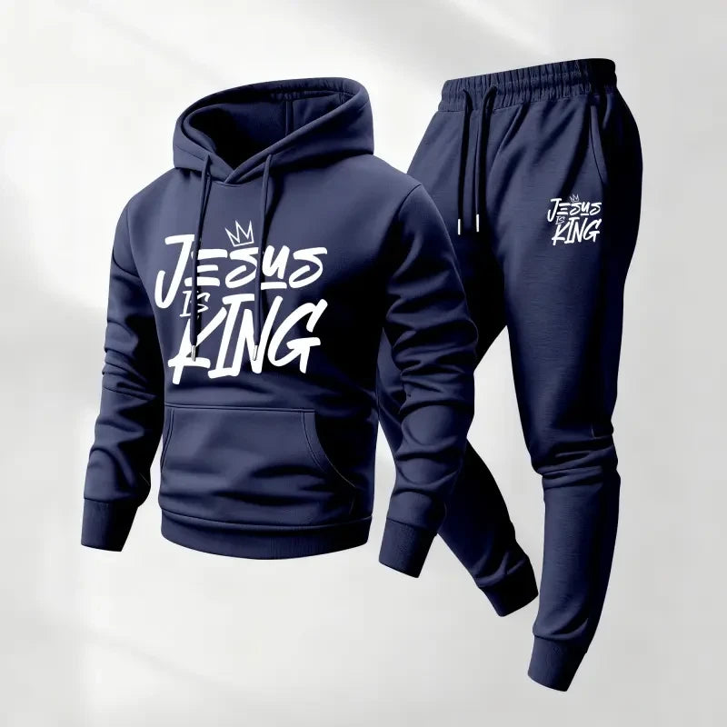 Jesus Is King Menswear Tracksuit Set