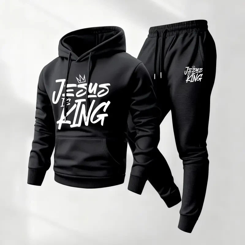 Jesus Is King Menswear Tracksuit Set