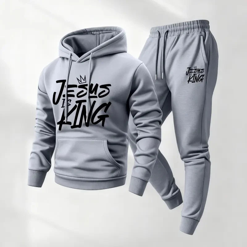 Jesus Is King Menswear Tracksuit Set