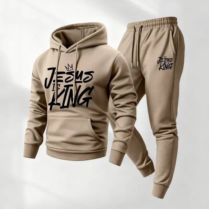 Jesus Is King Menswear Tracksuit Set