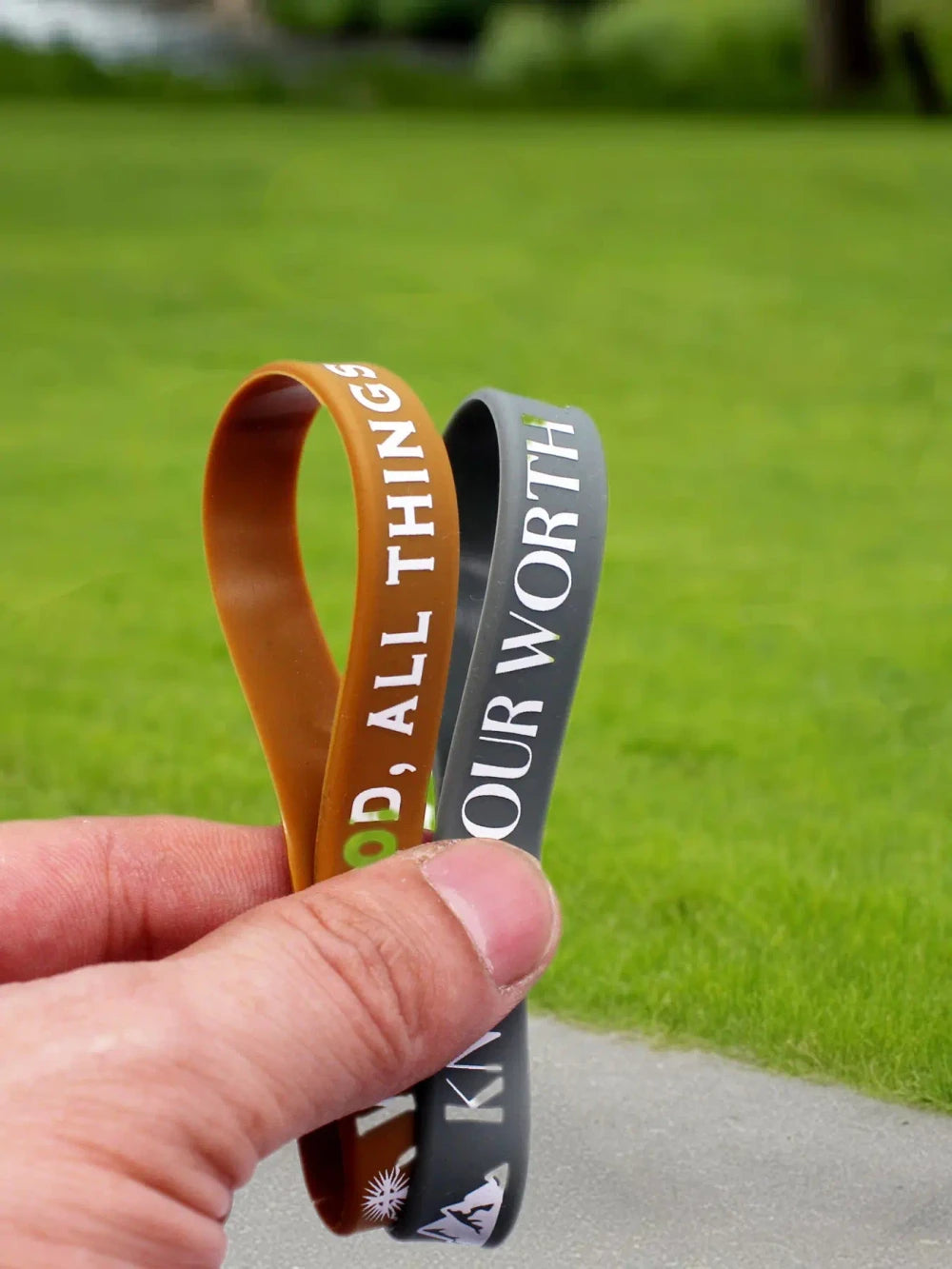 Silicone Bible Verse Bracelets