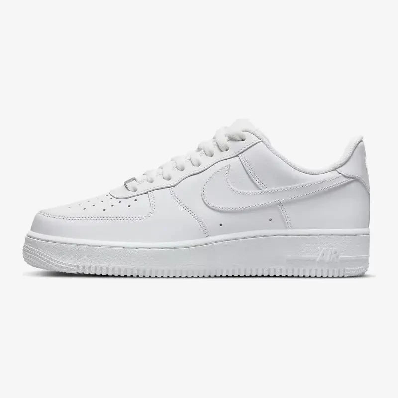 White Leather Casual Sneaker