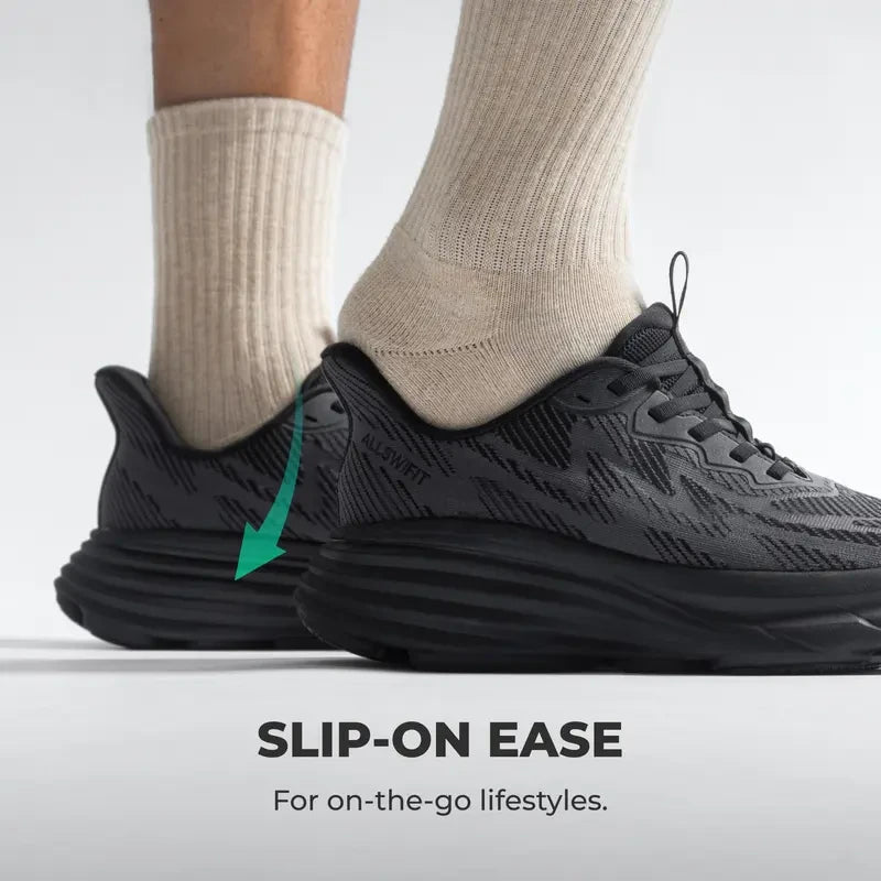 Allswifit Slip On Walking Sneakers