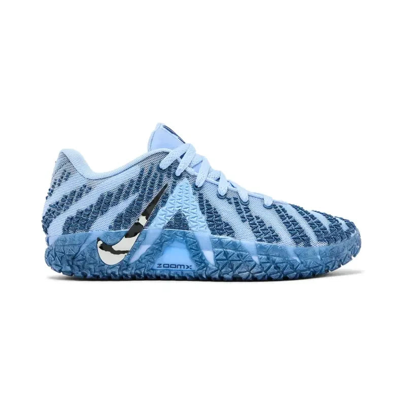 Light Blue Knit Walking Shoes