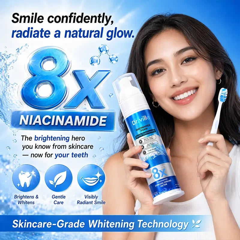 Charcoal Niacinamide Foaming Toothpaste