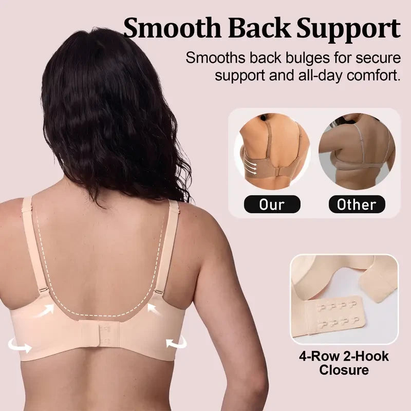 Seamless Wireless Push Up Bralette