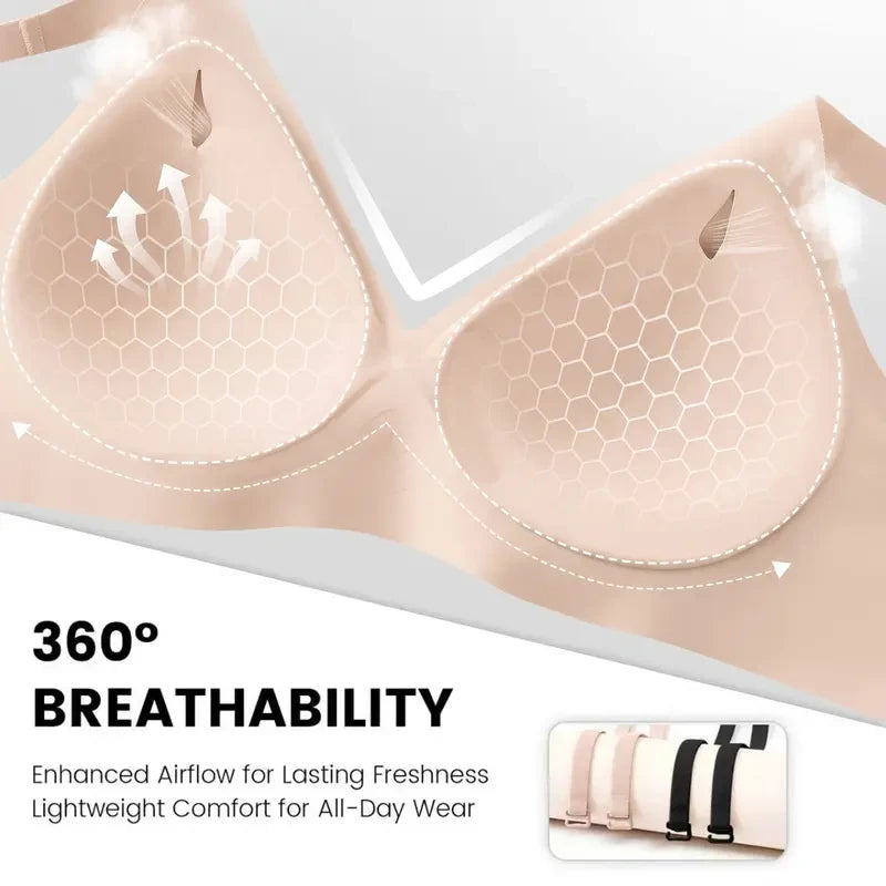 Seamless Wireless Push Up Bralette