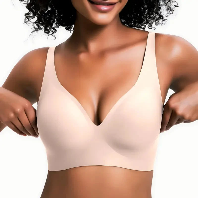 Seamless Wireless Push Up Bralette