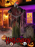FLACCHI Animated Halloween Skeleton Ghost