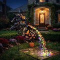 Witch Cauldron Garden Stake