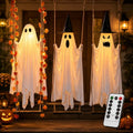 Light-Up Swinging Ghost Halloween Decoration