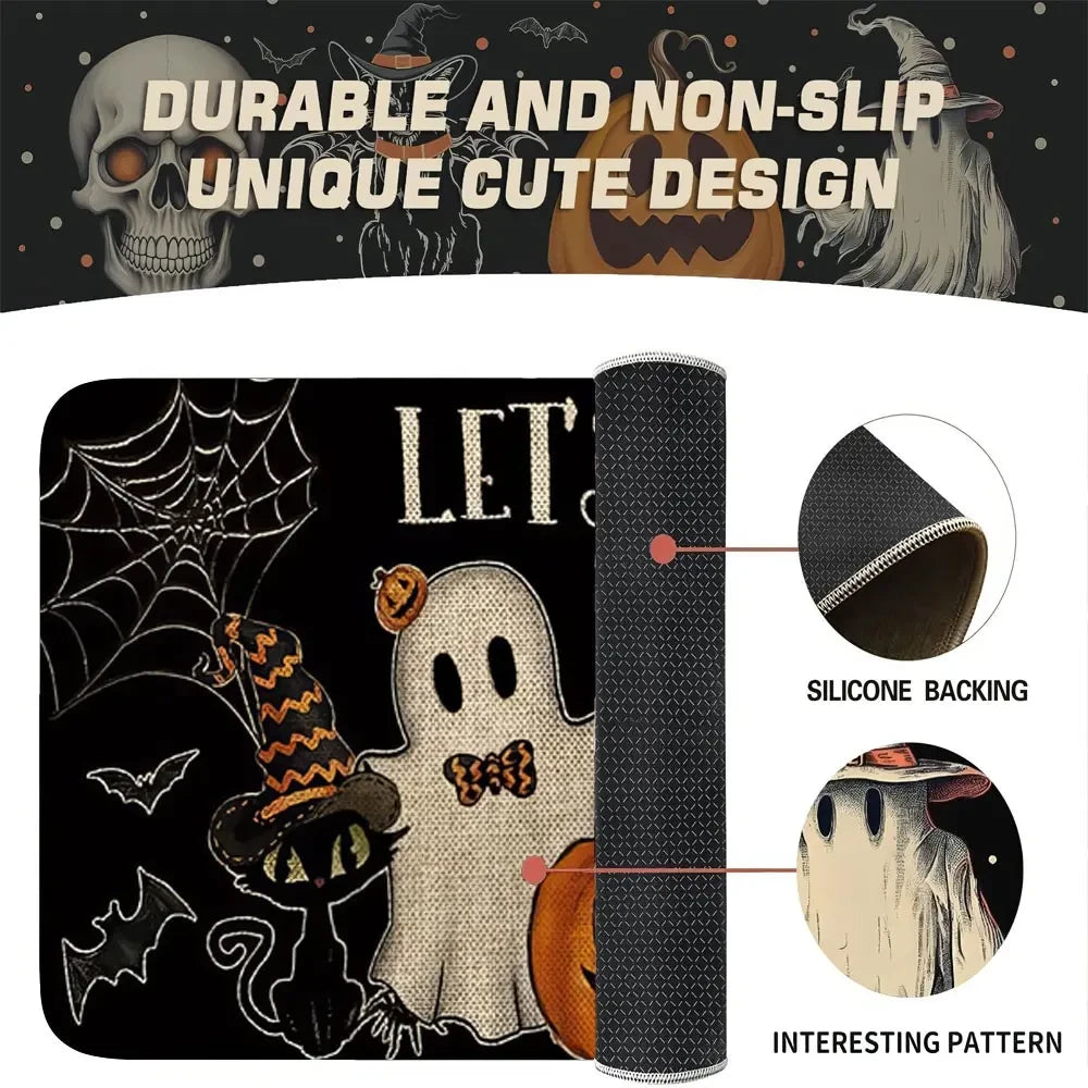 Halloween Kitchen Rug Set