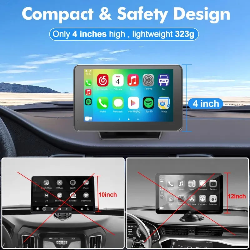 Wireless CarPlay Screen