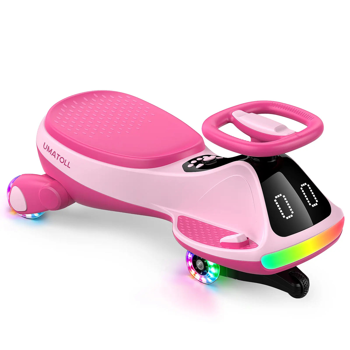 Electric Wiggle Car with LED Lights